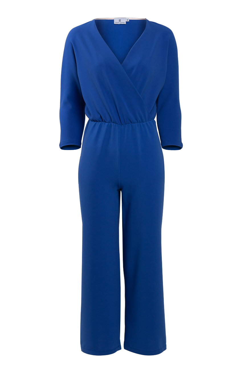 Jumpsuit ILONA persian blue | Hanna Korsar