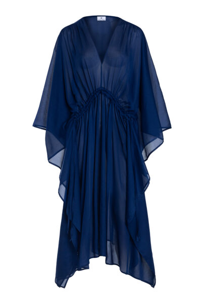 Kaftan GINA blue + slip
